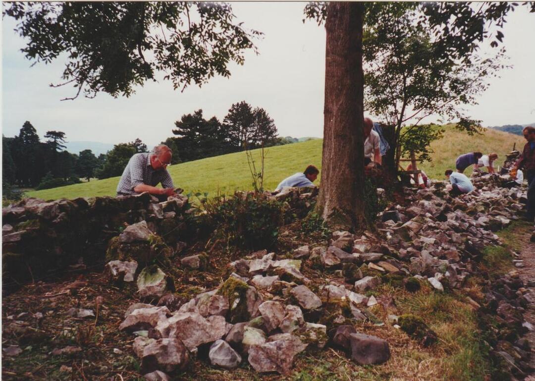 Canal Boundary Wall work