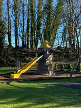 The Millennium Playing Field, Playground tree man slide