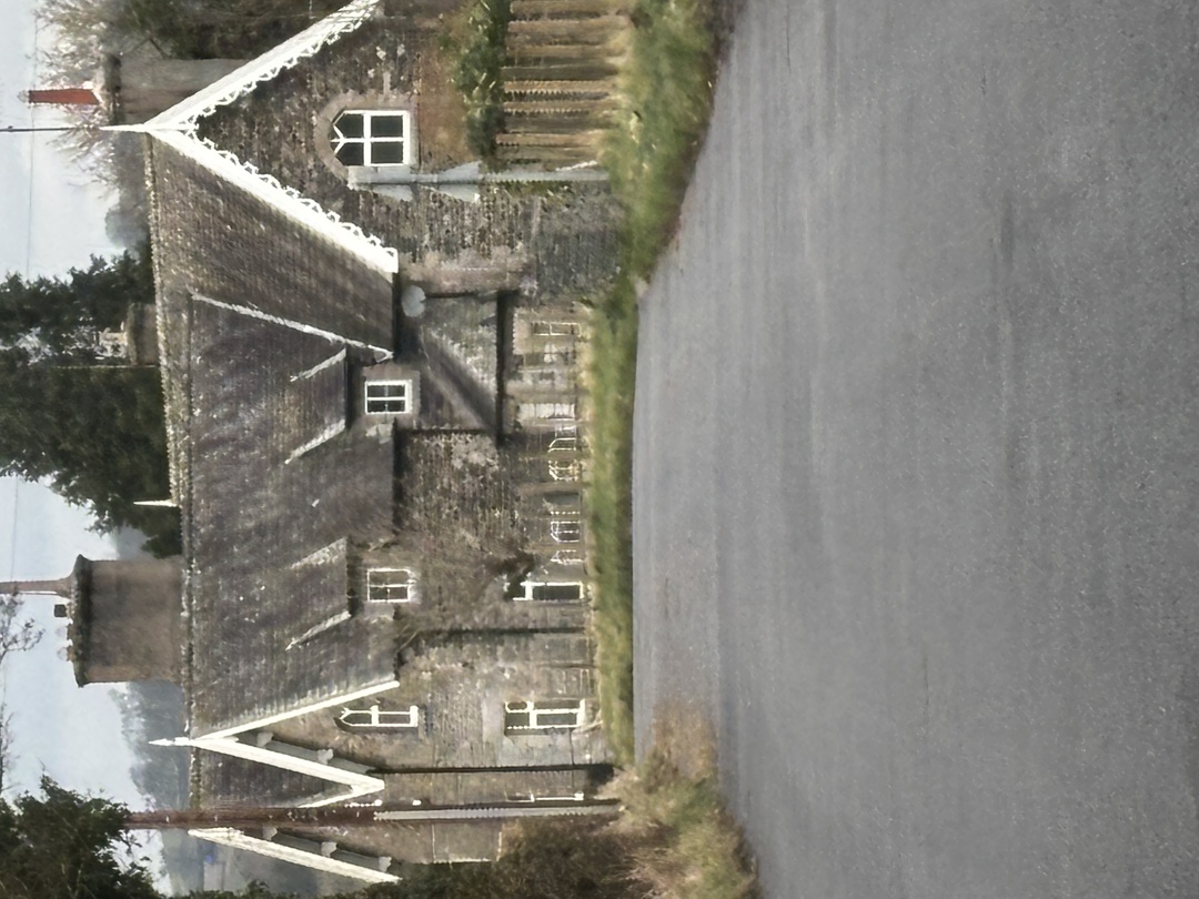 Image of newly resurfaced section of road on Cooper's Hill Sedgwick 