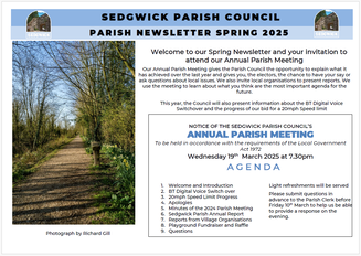 Parish Newsletter 2025 