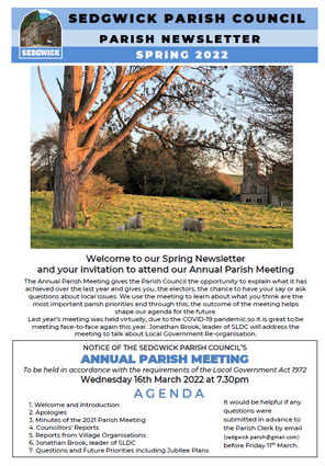 Parish Newsletter 2022 
