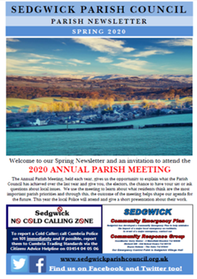 Parish Newsletter Spring 2019 
