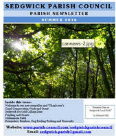 Parish Newsletter 2016 