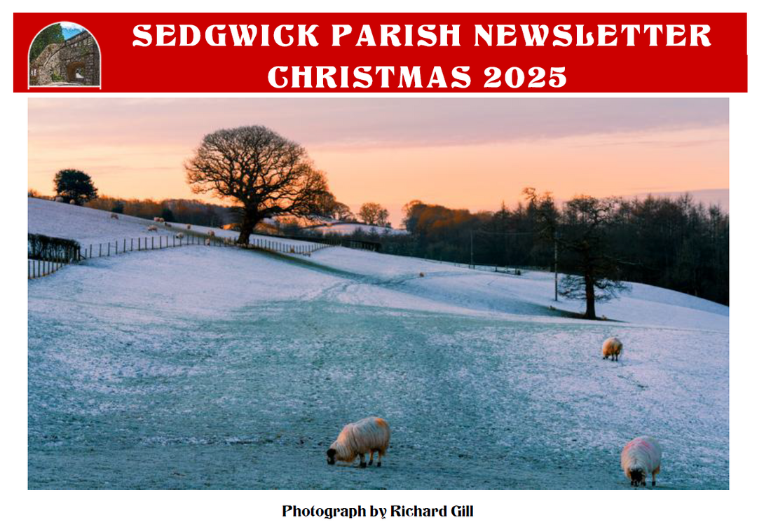 An image of the Christmas 2025 newsletter that can be downloaded by clicking on it. 